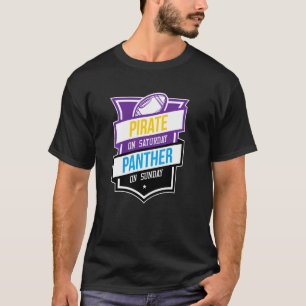 Camiseta Pirata Retro El Sábado De Pantera En Fútbol Domini