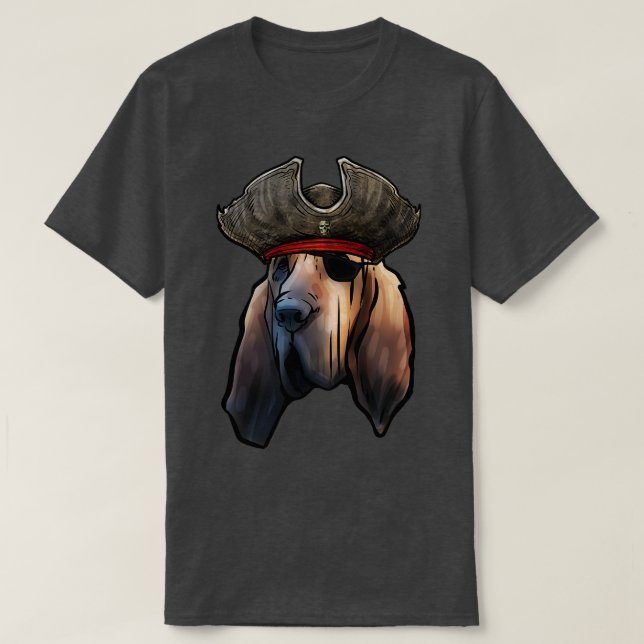 Camiseta Pirata sangriento (Diseño del anverso)