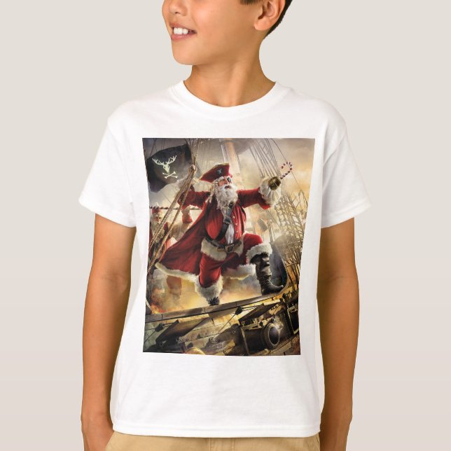Camiseta Pirata Santa (Anverso)