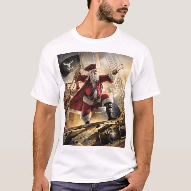 Camiseta Pirata Santa (Anverso)
