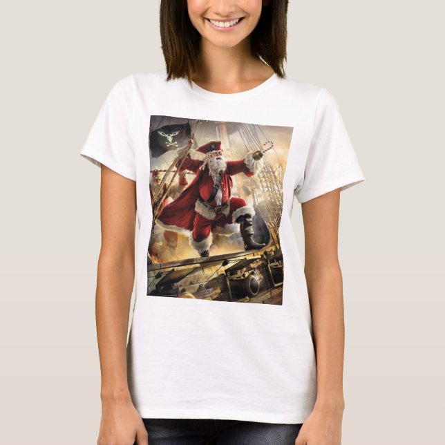 Camiseta Pirata Santa (Anverso)