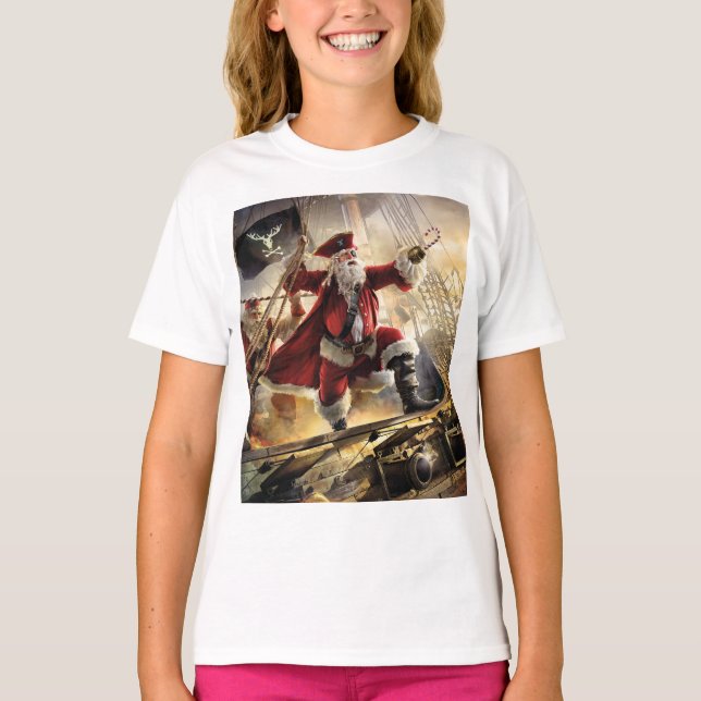 Camiseta Pirata Santa (Anverso)