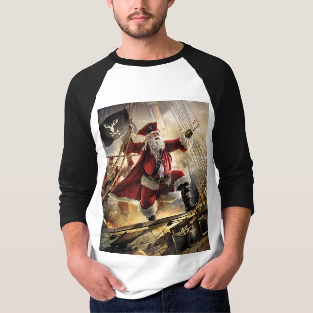 Camiseta Pirata Santa (Anverso)