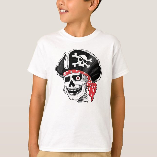 Camiseta Pirata Skull (Anverso)