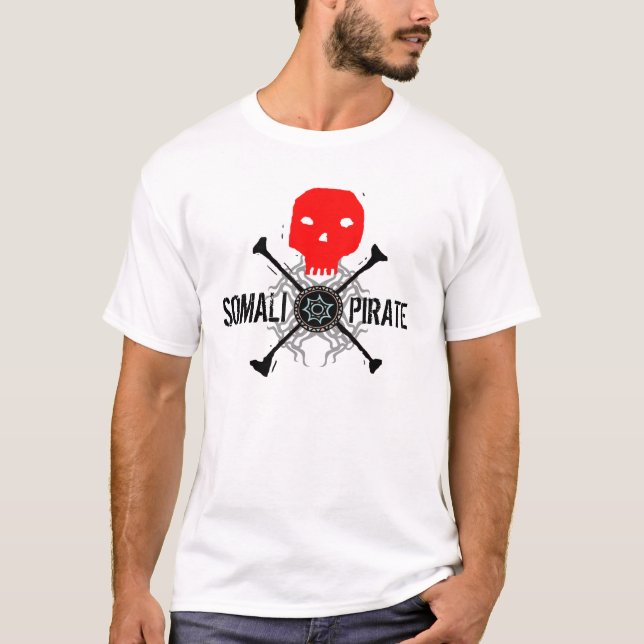Camiseta Pirata somalí (Anverso)