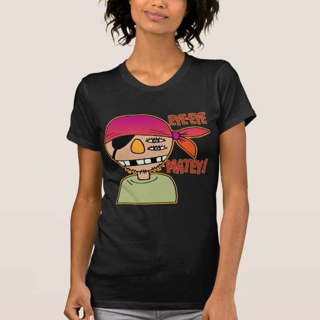 Camiseta Pirata torcido (Anverso)