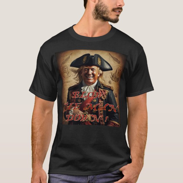 Camiseta pirata Trump 2024 (Anverso)