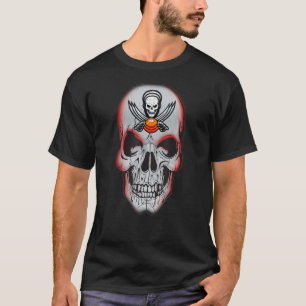 Camiseta Pirata Vintage Tb Rojo Tampa Bay Estilo Fútbol Ret