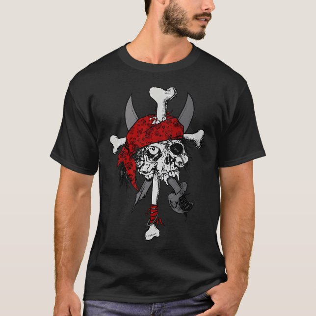 Camiseta Pirata Zorlac Pushead (Anverso)