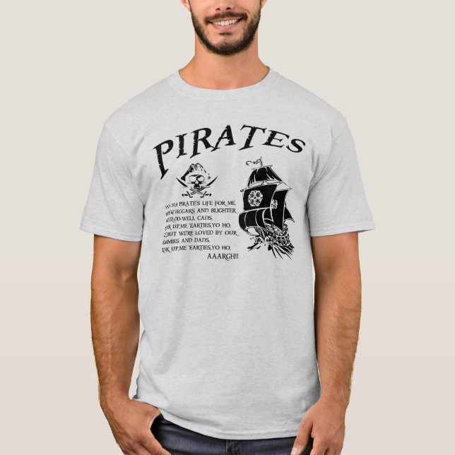 Camiseta Piratas (Anverso)