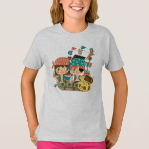 Camiseta Piratas con el tesoro