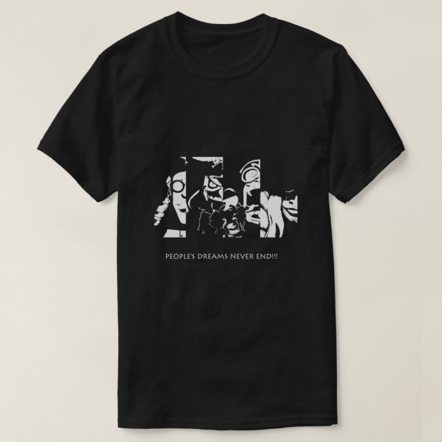 Camiseta Piratas de barba negra de una pieza (Diseño del anverso)