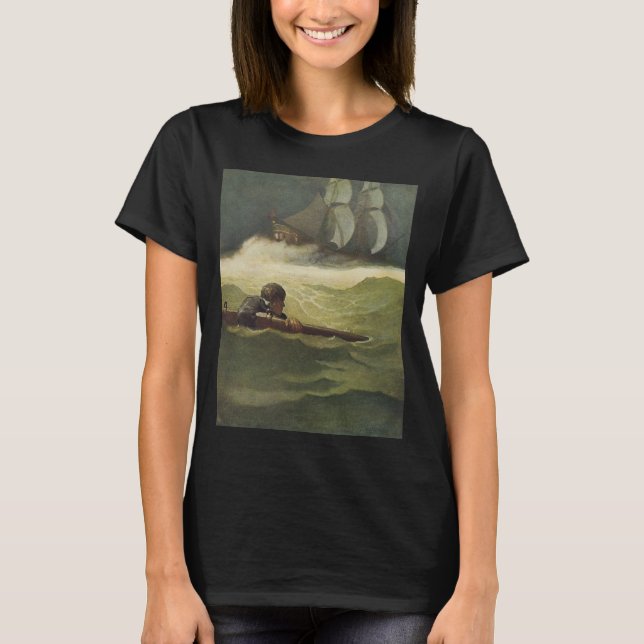 Camiseta Piratas de época, Wreck of the Convention, por NC  (Anverso)