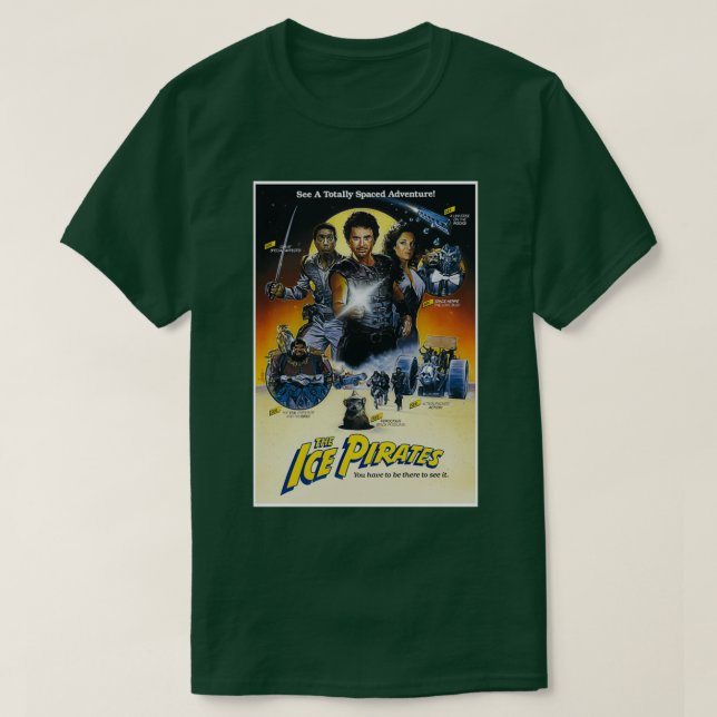 Camiseta Piratas de hielo  (Diseño del anverso)