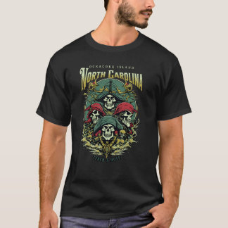 Camiseta Piratas de la isla Ocracoke