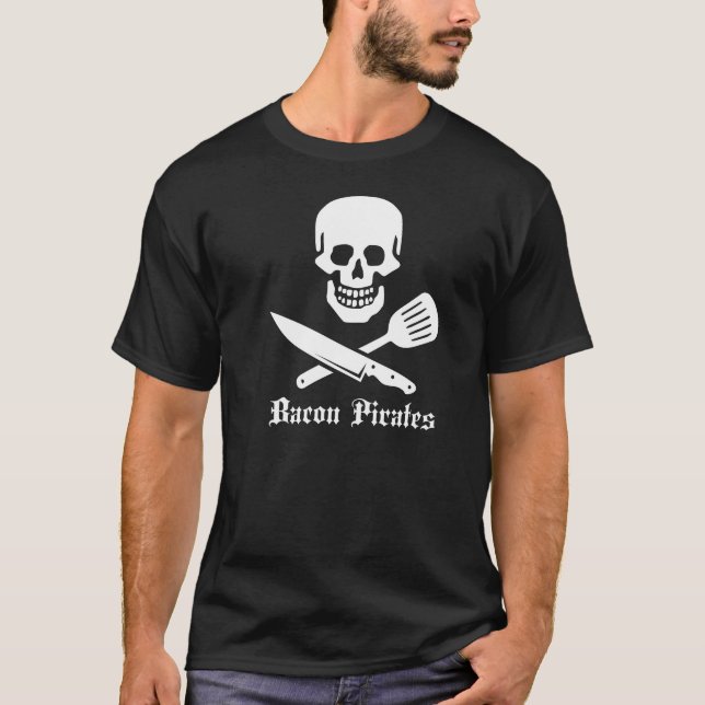 Camiseta Piratas del tocino (Anverso)