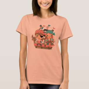 Camiseta Piratas femeninos