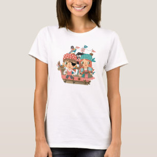 Camiseta Piratas femeninos