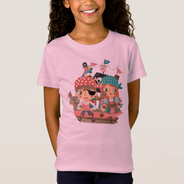 Camiseta Piratas femeninos (Anverso)