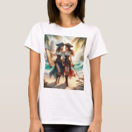 Camiseta Piratas mujeres enamoradas