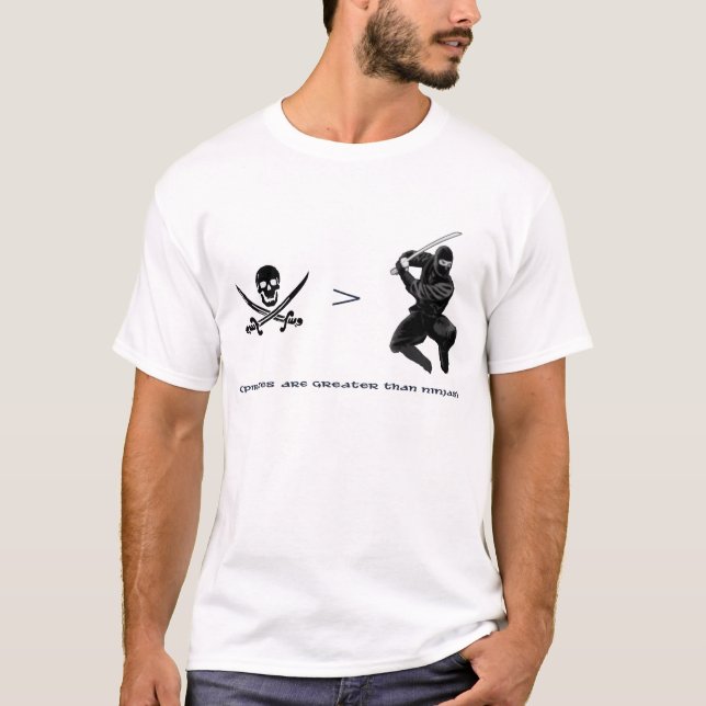Camiseta piratas-ninjas (Anverso)