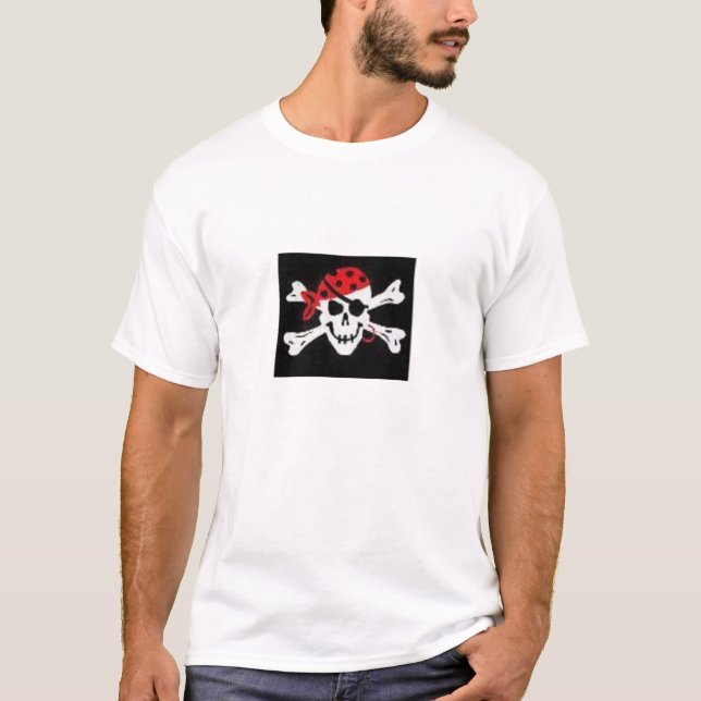Camiseta Piratas para el alquiler (Anverso)