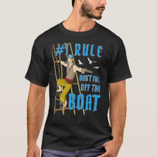 Camiseta Piratas Piratas Armador Pirata No Cae Del Barco