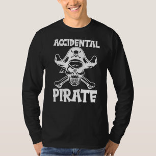 Camiseta Piratas piratas de caza de especies de huesos cruz