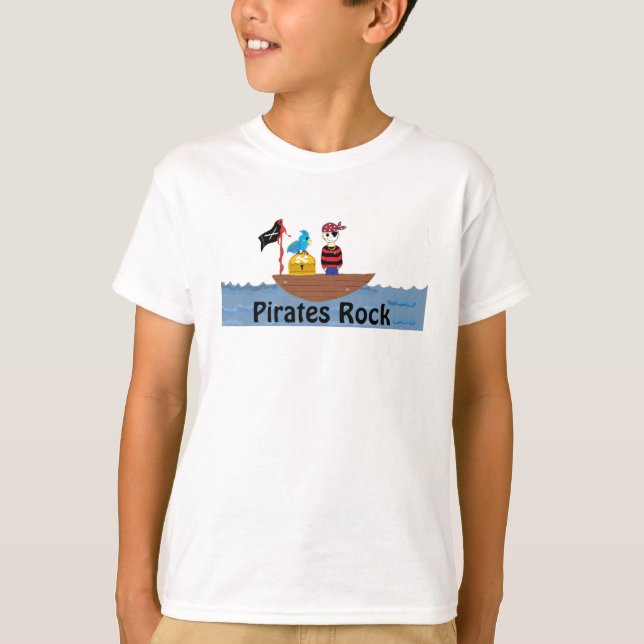 Camiseta Piratas Rock (Anverso)