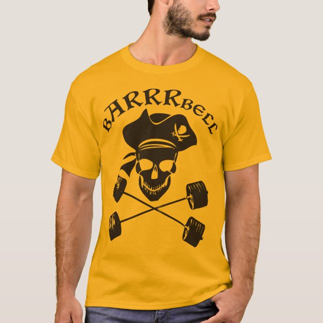 Camiseta Pirate Barbell Shirt (Anverso)