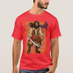 Camiseta *Pirate-Big y malo con el mapa