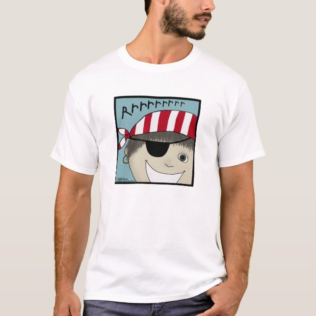 Camiseta Pirate Boy Rrrrrr (Anverso)