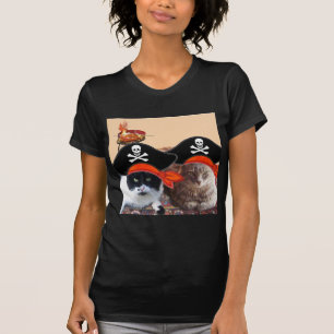 Camiseta PIRATE CATS, habla como el Día del Pirata