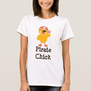 Camiseta Pirate Chick Ringer Tee