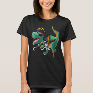 Camiseta Pirate Dinosaur Rex Tyrannosaurus Halloween Costu