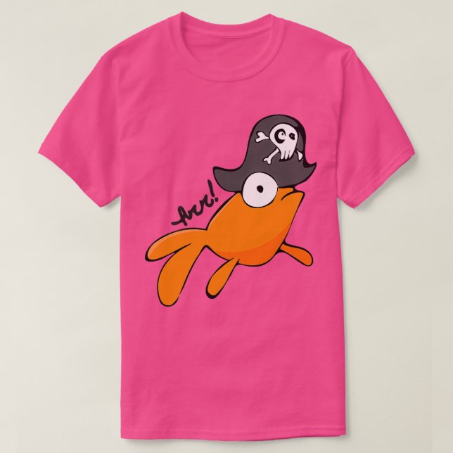 Camiseta Pirate Goldfish (Diseño del anverso)