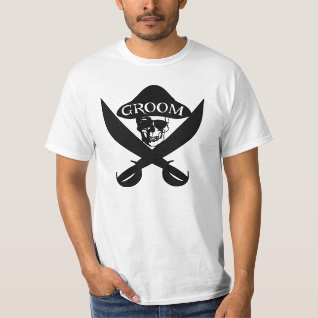 Camiseta Pirate Groom Shirt (Anverso)
