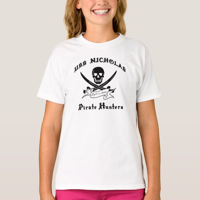 Camiseta Pirate Hunters (Anverso)