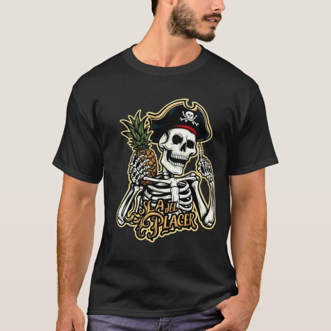 Camiseta Pirate island  (Anverso)