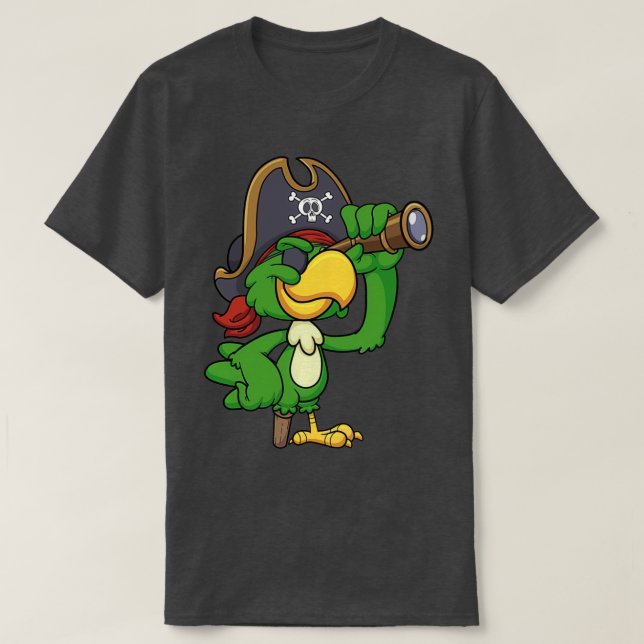 Camiseta Pirate loro (Diseño del anverso)