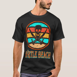 Camiseta Pirate Myrtle Beach Vacation imagen perturbada
