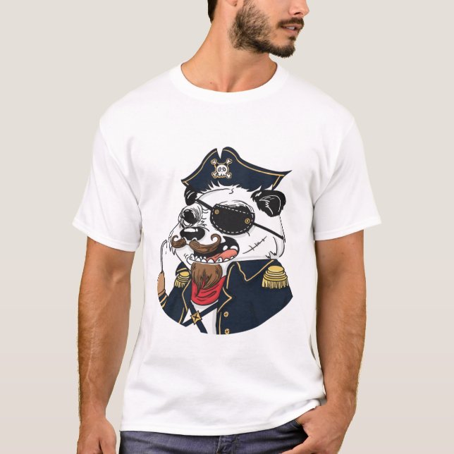 Camiseta Pirate Panda (Anverso)
