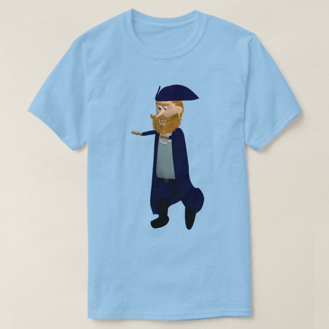 Camiseta Pirate Papa T-shirt (Diseño del anverso)