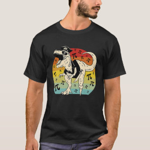 Camiseta Pirate Pie Dinosaur Rex Retro Sunset Vintage