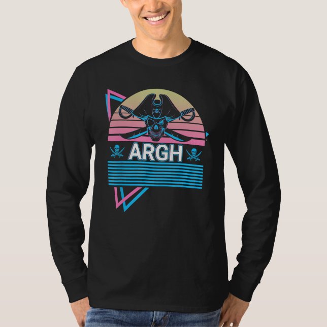 Camiseta Pirate Retro Argh (Anverso)