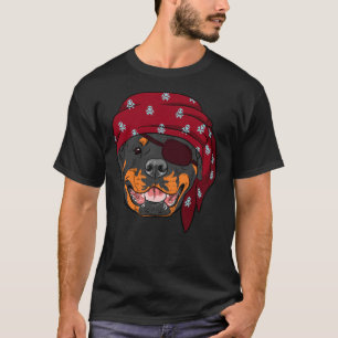 Camiseta Pirate Rottweiler Dog