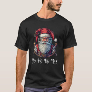 Camiseta Pirate Santa Claus Yo Ho Ho Ho Ho Buccaneer Sailor