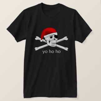 Camiseta Pirate Santa Yo Ho Ho Mens Shirt