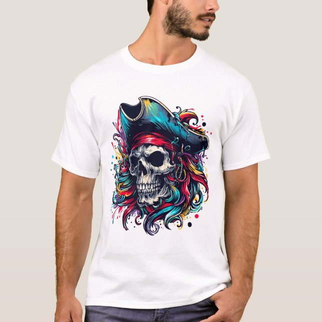Camiseta Pirate Skull (Anverso)