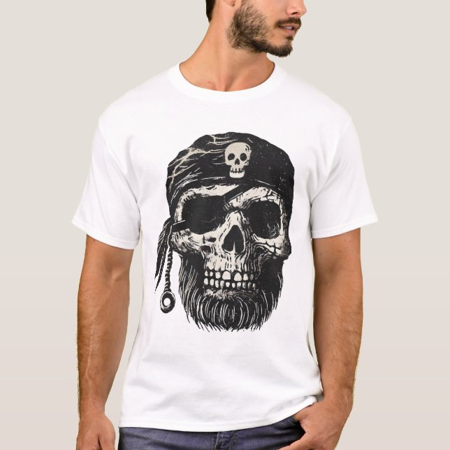 Camiseta Pirate Skull (Anverso)